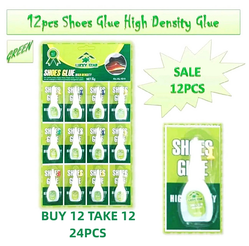 24Pcs 2Pad Shoes Glue High Adhesive Strong Bond 24Pcs 2Pad Shoes Glue High Adhesive Strong Bond